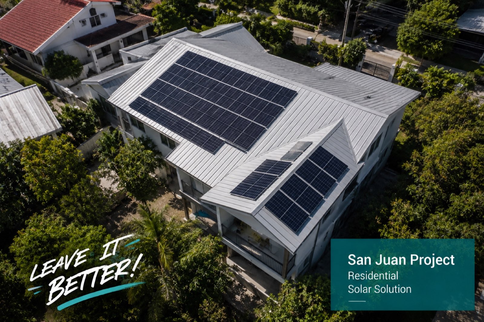 Alpharex residential solar PV installation