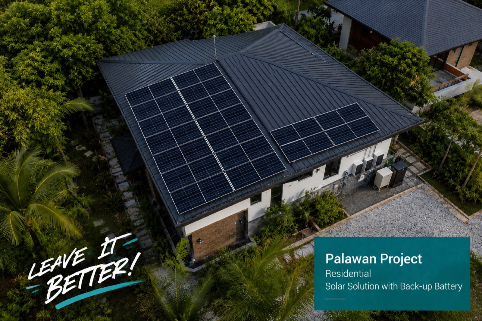 Alpharex residential solar PV installation